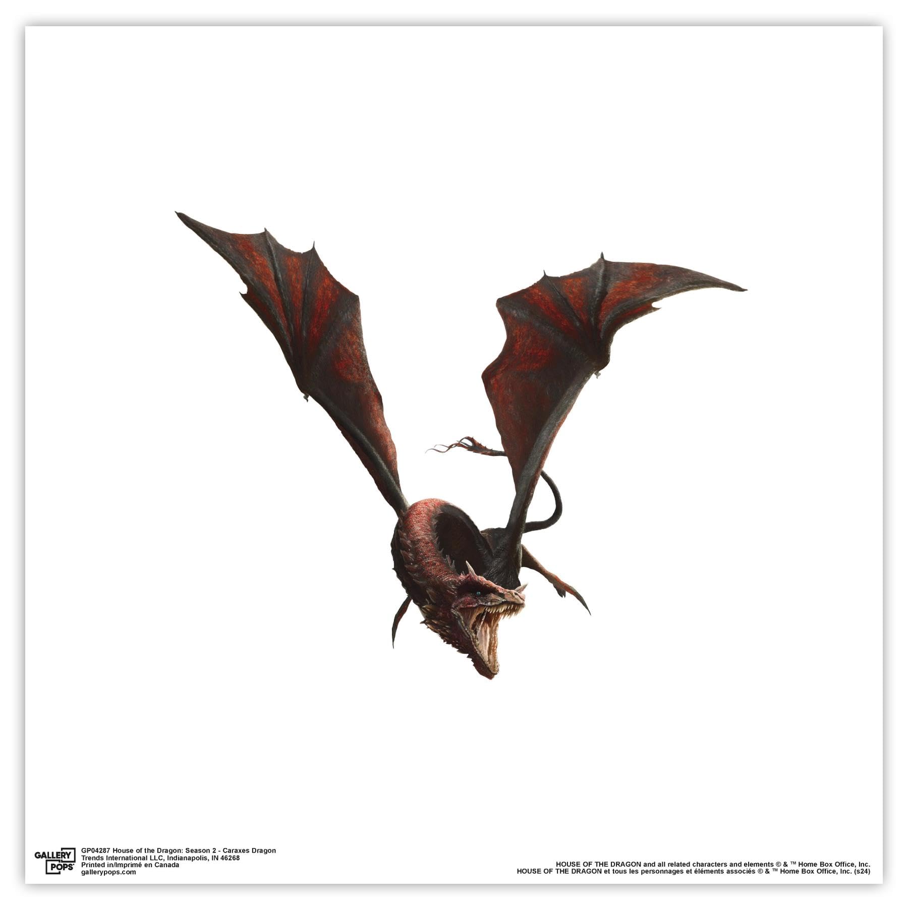 Gallery Pops House of the Dragon: Season 2 - Caraxes Dragon Wall